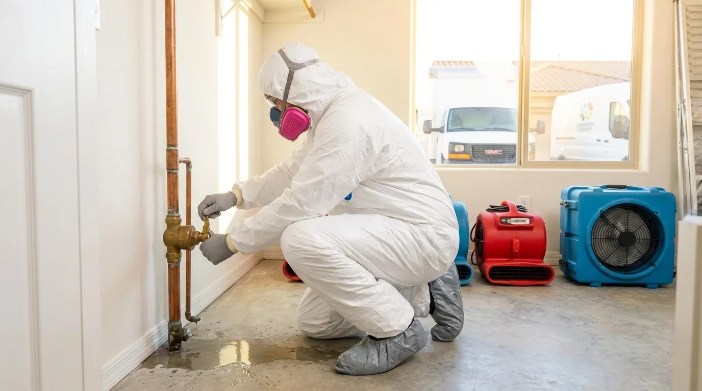 24/7 Emergency Burst Pipe Cleanup and Repair in Henderson