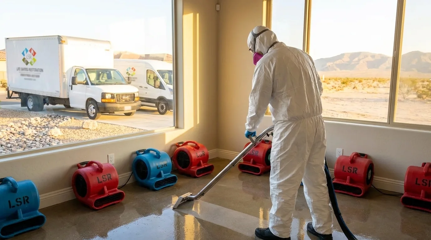 24/7 Emergency Water Removal & Cleanup in Henderson